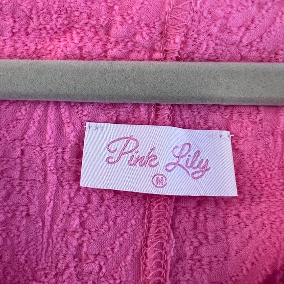 NWOT! Pink textured knit top - Picture 7 of 7